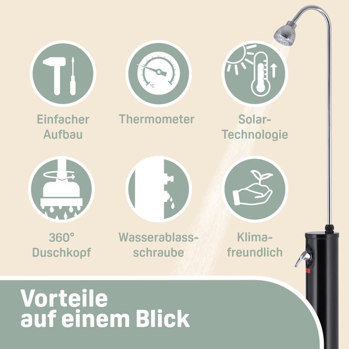 Image du produit Monzana Douche solaire