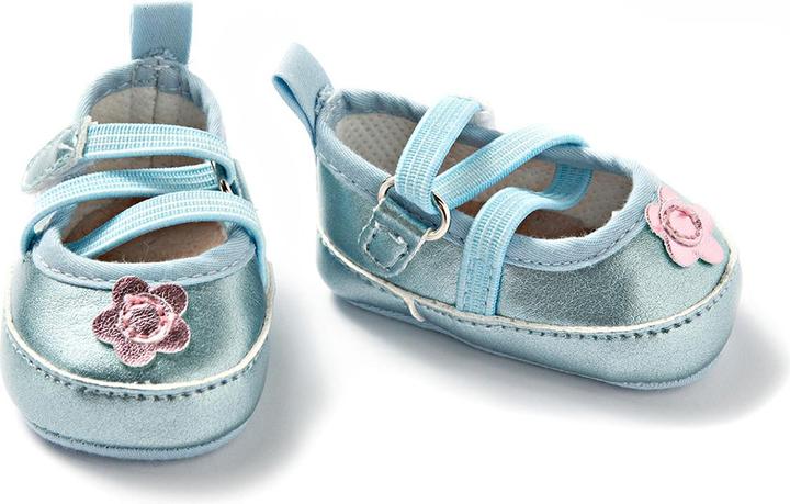 Actual product image Heless Dolls' Ballerinas with Flexible Laces - Blue, 38-45 cm