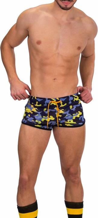 Immagine prodotto Barcode Berlin Pantaloncini da ginnastica Thar giallo scuro (M)