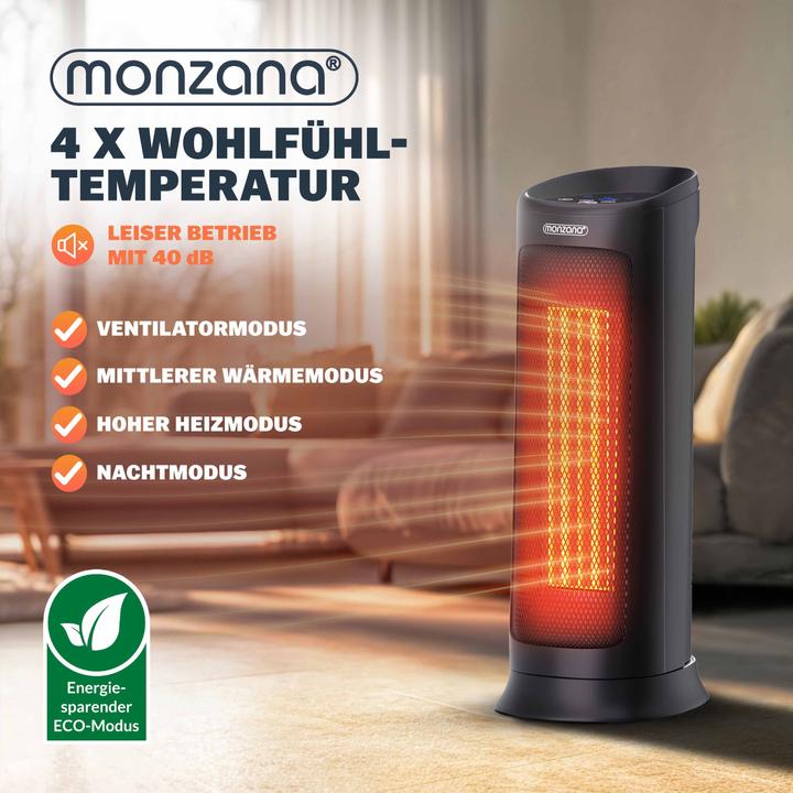 Immagine prodotto Monzana Termoventilatore ceramico (2000 W)