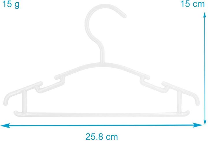 Actual product image Intirilife Clothes hangers for children (10 x)