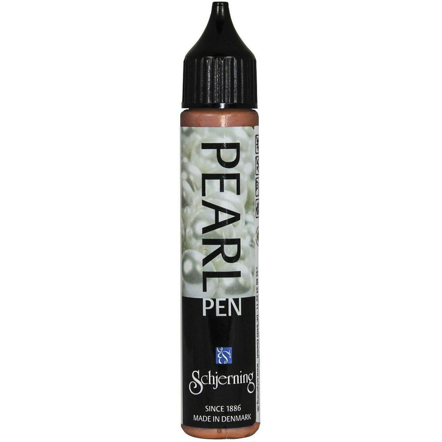 Schjerning, Künstlerfarbe + Bastelfarbe, Pearl Pen bronze 28ml (Bronze, 28 ml)