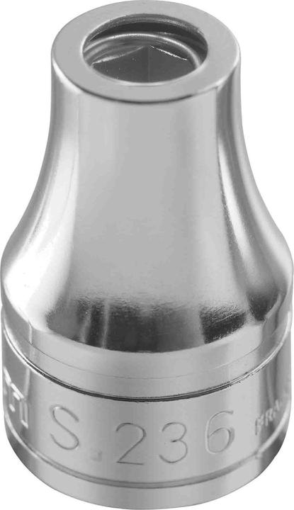 Actual product image Facom Square socket, 1/2inch, hexagonal output, length 44 mm