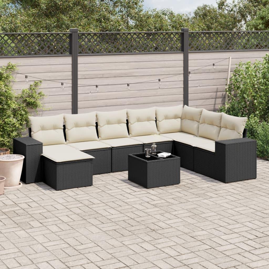 Thumbnail - VidaXL, Gartenlounge, 10-tlg. Garten-Lounge-Set mit Kissen