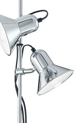 Actual product image Ideal lux POLLY floor lamp E27 double ⌀220mm chrome 061122 (E27)