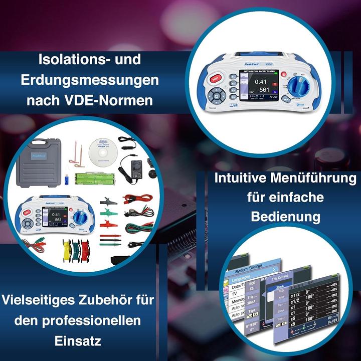 Produktbild Peaktech P 2755 Installationstester