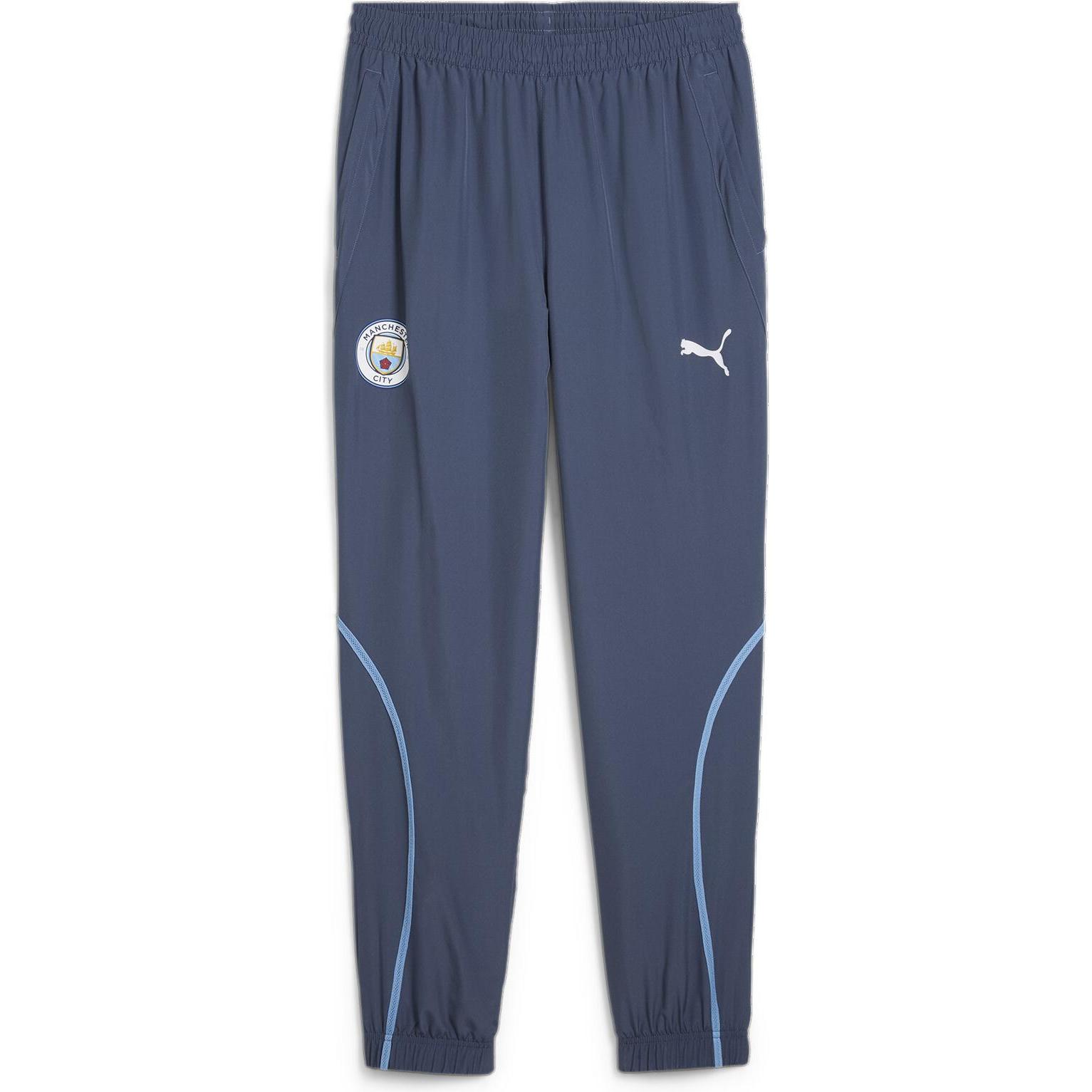 Puma, Herren, Sporthose, MCFC Prematch Woven Pant (XXL), Blau, XXL