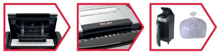 Image du produit Rexel Optimum AutoFeed+ 750M (Coupe de particules)