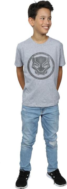 Produktbild Jungen Black Panther Distressed Icon TShirt (152, 158)