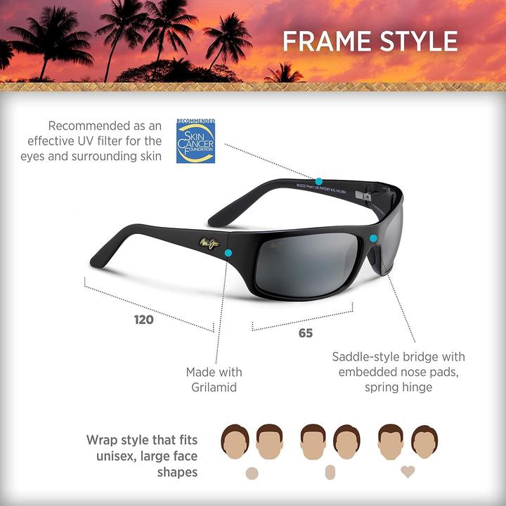 Actual product image Maui Jim Peahi Polarized