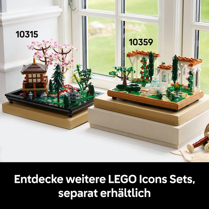 Image du produit LEGO Springbrunnen Garten (10359, LEGO Icons)