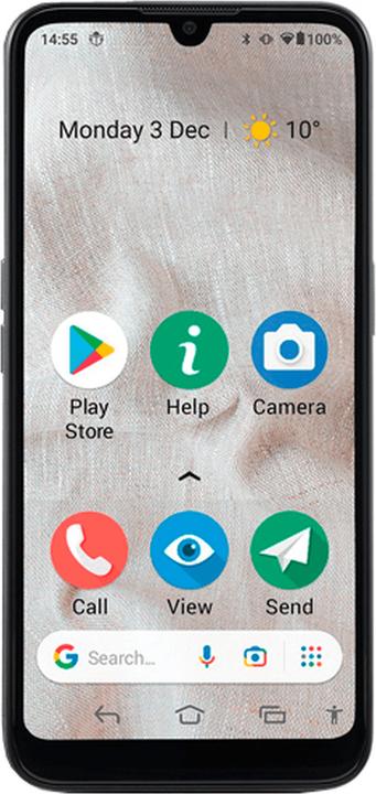 Doro 8100 253-90126 (32 GB, Graphite, 6.10", Dual SIM, 4G)