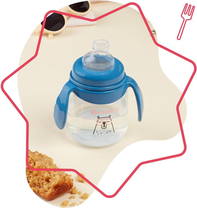 Image du produit Badabulle Gobelet avec stop-goutte (180 ml)