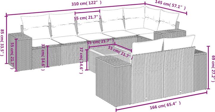 Produktbild vidaXL Penny