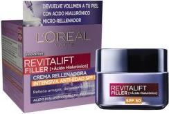 Actual product image L'Oréal Paris REVITALIFT FILLER ácido hialurónico crema día SPF50 50 ml (50 ml, Day cream, SPF 50)