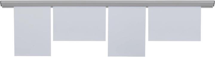 Image du produit Franken Rail de serrage pour papier, autocollant, longueur : 1.180 mm plastique, extensible à volonté