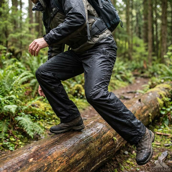 Actual product image Trespass QIKPAC Rain Trousers - UNISEX (XXL)