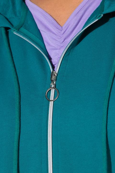 Produktbild Angel of Style Sweatjacke, oversized, Kapuze, Zipper (50)
