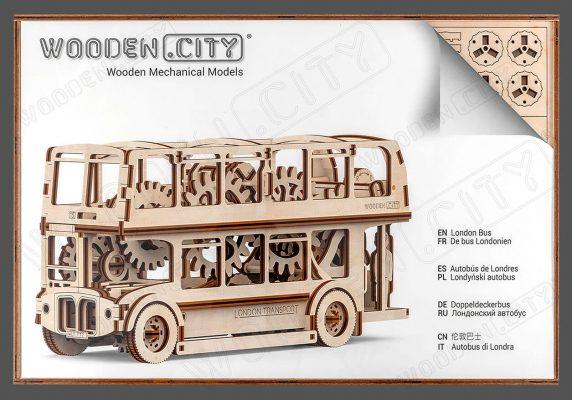 Produktbild WoodenCity Londoner Bus