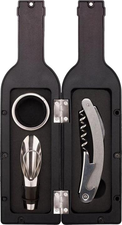 Set Décapsuleur De Vin, Set De 4 Pièces Sommelier Avec Décapsuleur, Ensemble D'accessoires Pour Ouvre-bouteille Manuel, Spécial Cadeaux, Convient Pour L'ouverture Manuelle Du Vin Rouge Et De