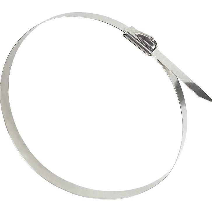 Good Connections, Kabelbinder, Edelstahl-Kabelbinder 200 mm x 7,9 mm, -60 °C bis +550 °C, 20 Stück (Metallkabelbinder, 2...