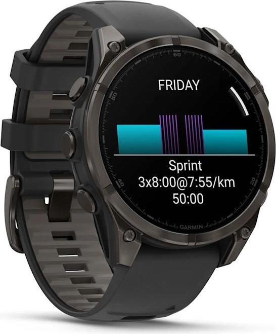 Actual product image Garmin Fenix 8 AMOLED Sapphire Titan (47 mm)