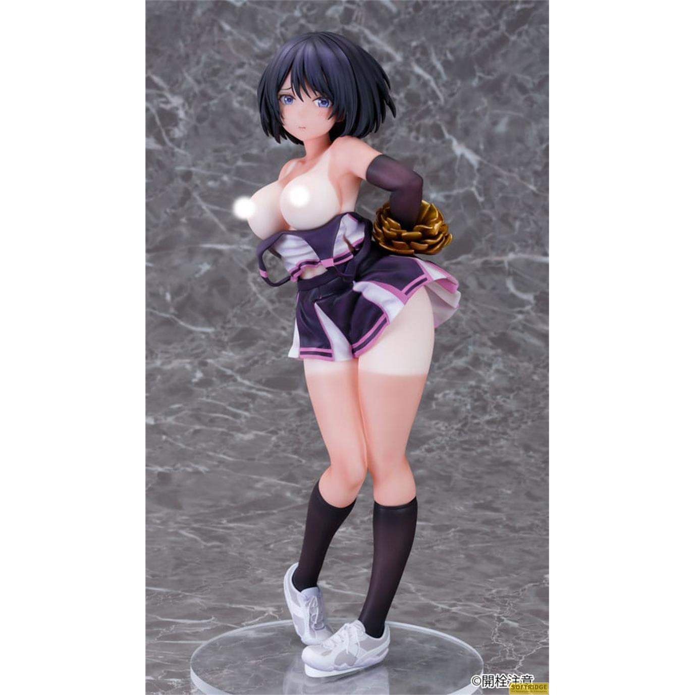 Gentlemen Erotic Gears PVC Statue 1/6 Cheer Girl Dancing in Her Underwear Because She Forgot Her Spats 25 cm