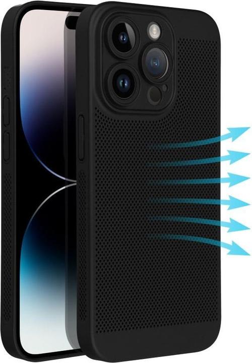 Immagine prodotto OEM Back panel cover BREEZY Case for IPHONE 12 black (Apple iPhone 12)