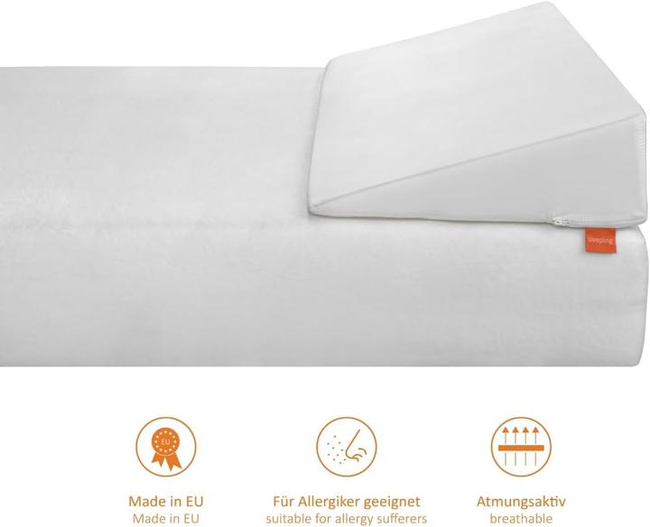 Actual product image Sleepling Reflux Keilkissen für Bett und Sofa (45 x 120 cm)