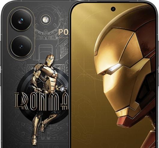 Produktbild Xiaomi Poco X8 5G Dual Sim 12GB RAM 512GB - Iron Man Edition (512 GB, Gold, Iron Man Edition, 6.59", Dual SIM, 5G)