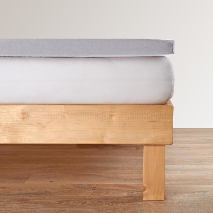 Actual product image BettwarenShop Topper Spannbetttuch (160x200 cm, 150x200 cm, 140x200 cm)