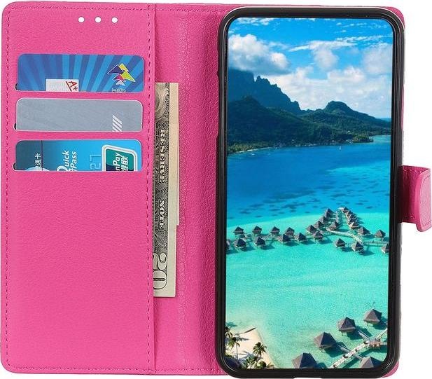 Produktbild MU Classic Litchi Leder Bookcover Series (Oppo A94)