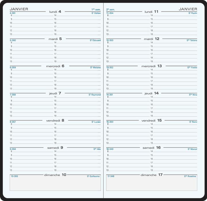 Produktbild Exacompta Agenda SL 17 Winner (9 x 17 cm)