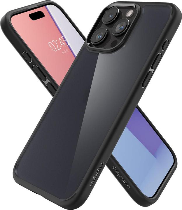 Produktbild Spigen Ultra Hybrid Iphone 15 Pro Frost Schwarz (Apple iPhone 15 Pro)
