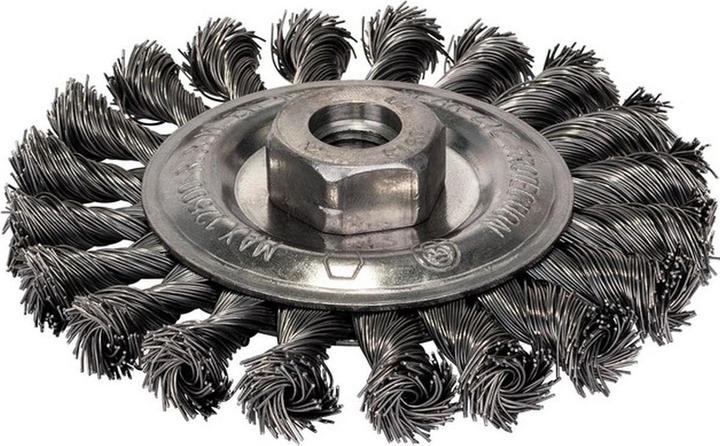 Actual product image Bosch Professional Zubehör PRO Metal heavy disc brush, 115 x 0.5 mm, thread (P12)