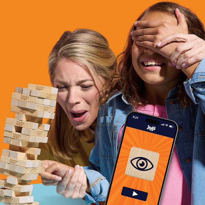 Produktbild Hasbro Gaming Jenga Refresh (Dänisch, Deutsch, Englisch, Französisch, Italienisch, Niederländisch, Norwegisch, Portugiesisch, Schwedisch, Spanisch)