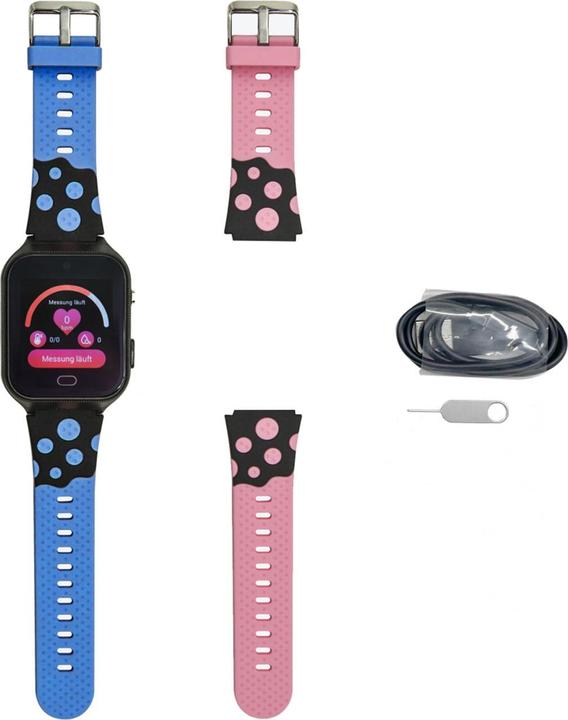 Actual product image Technaxx Kids' smartwatch with GPS, WLAN, 4G, SOS button (42 mm, 4G)