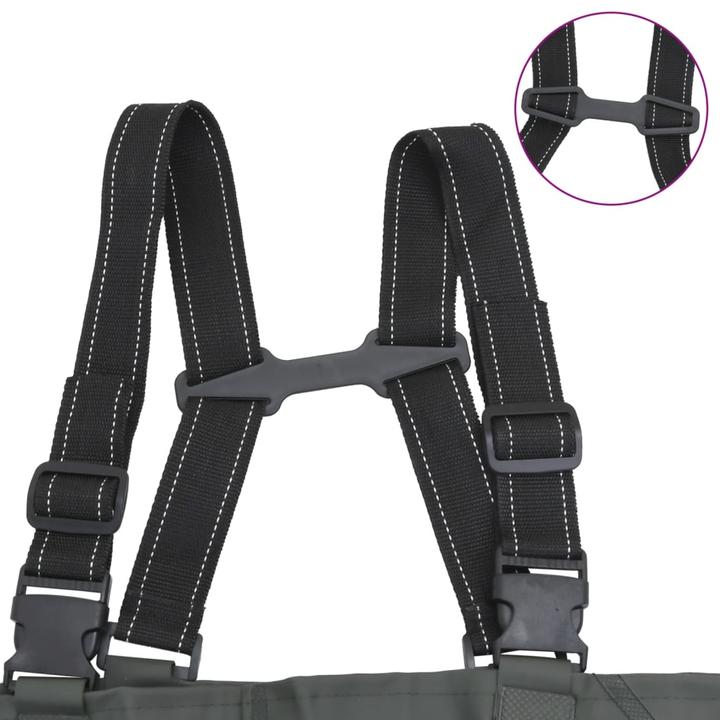 Produktbild vidaXL Wathose mit Stiefeln und Gürtel (40)