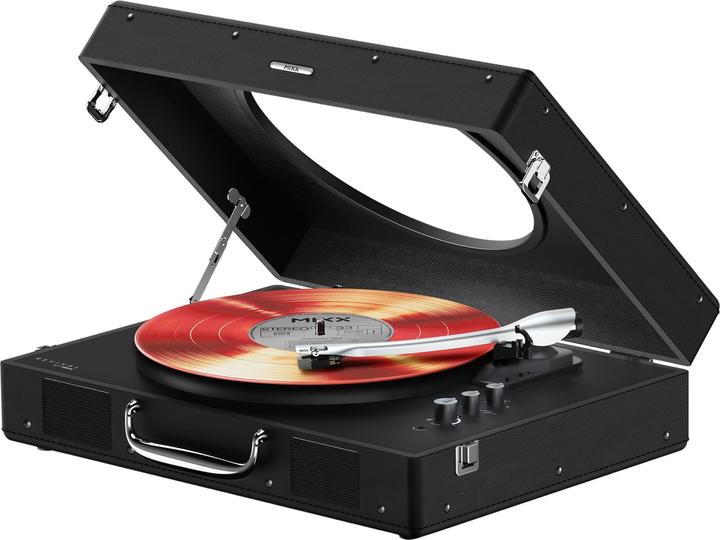 Actual product image Mixx Vinyl Record Player Revival 65 Stereo Black