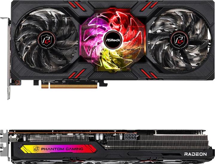 Actual product image AsRock Radeon RX 7600 Phantom Gaming OC (8 GB)