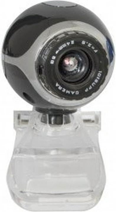 Actual product image Defender IronKey C-090 webcam 0.3 MP USB 2.0 Black - Webcam (0.30 Mpx)