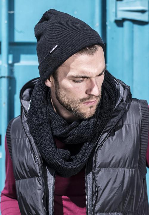 Produktbild Urban Classics Basic Flap Beanie (One Size)