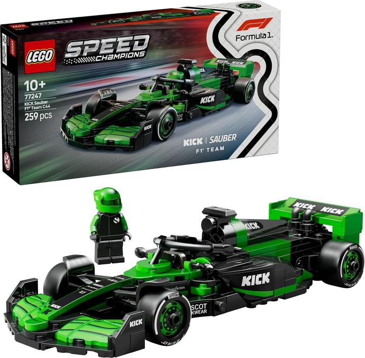 Produktbild LEGO KICK Sauber F1 Team C44 Rennauto (77247, LEGO Speed Champions)