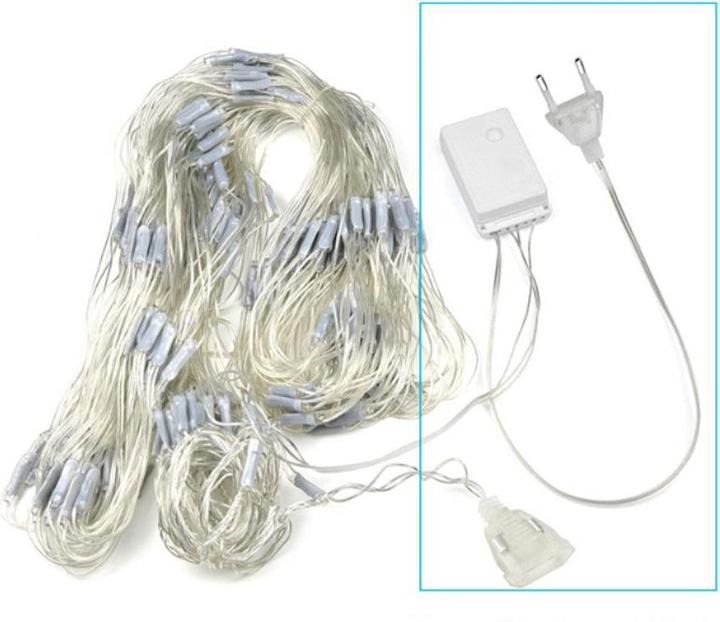 Esmée LED Deko Lichterkette Netz Vorhang Outdoor 3x2m (3 m)