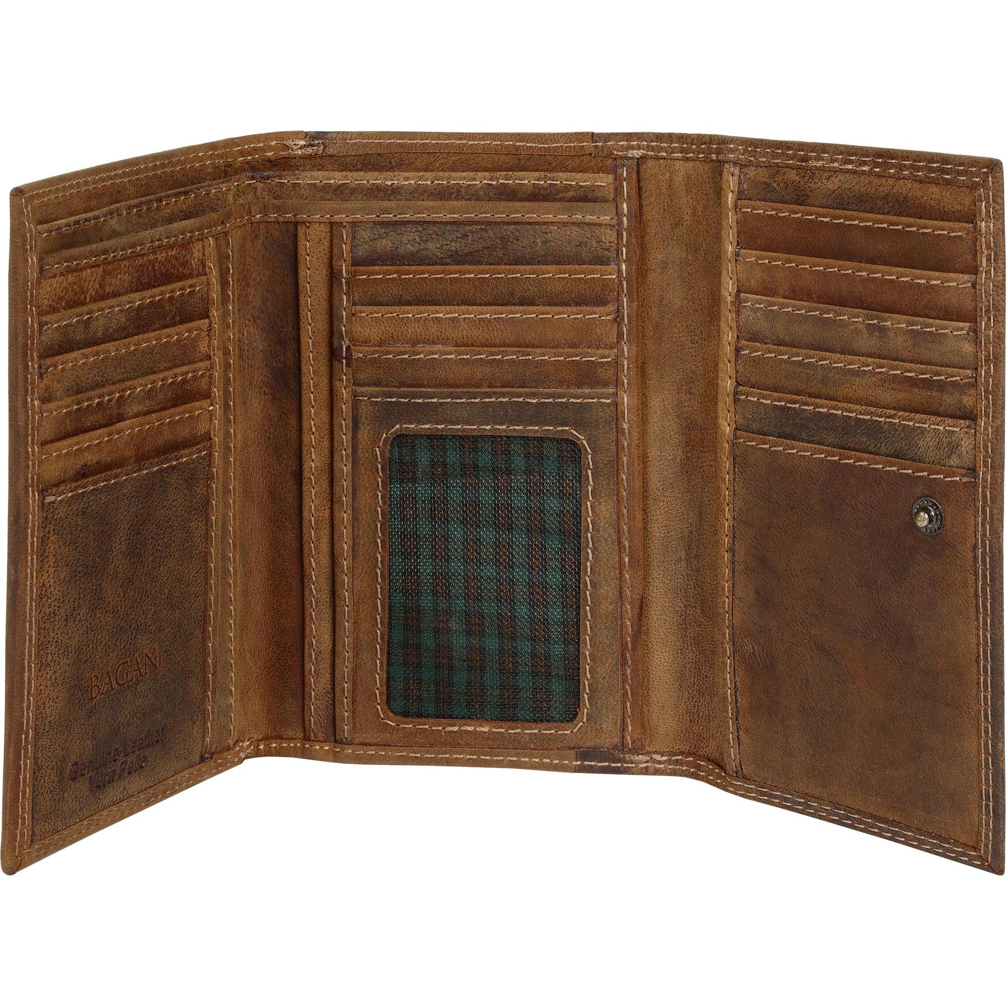 Thumbnail - Bagan, Portemonnaie, Geldbörse, Braun