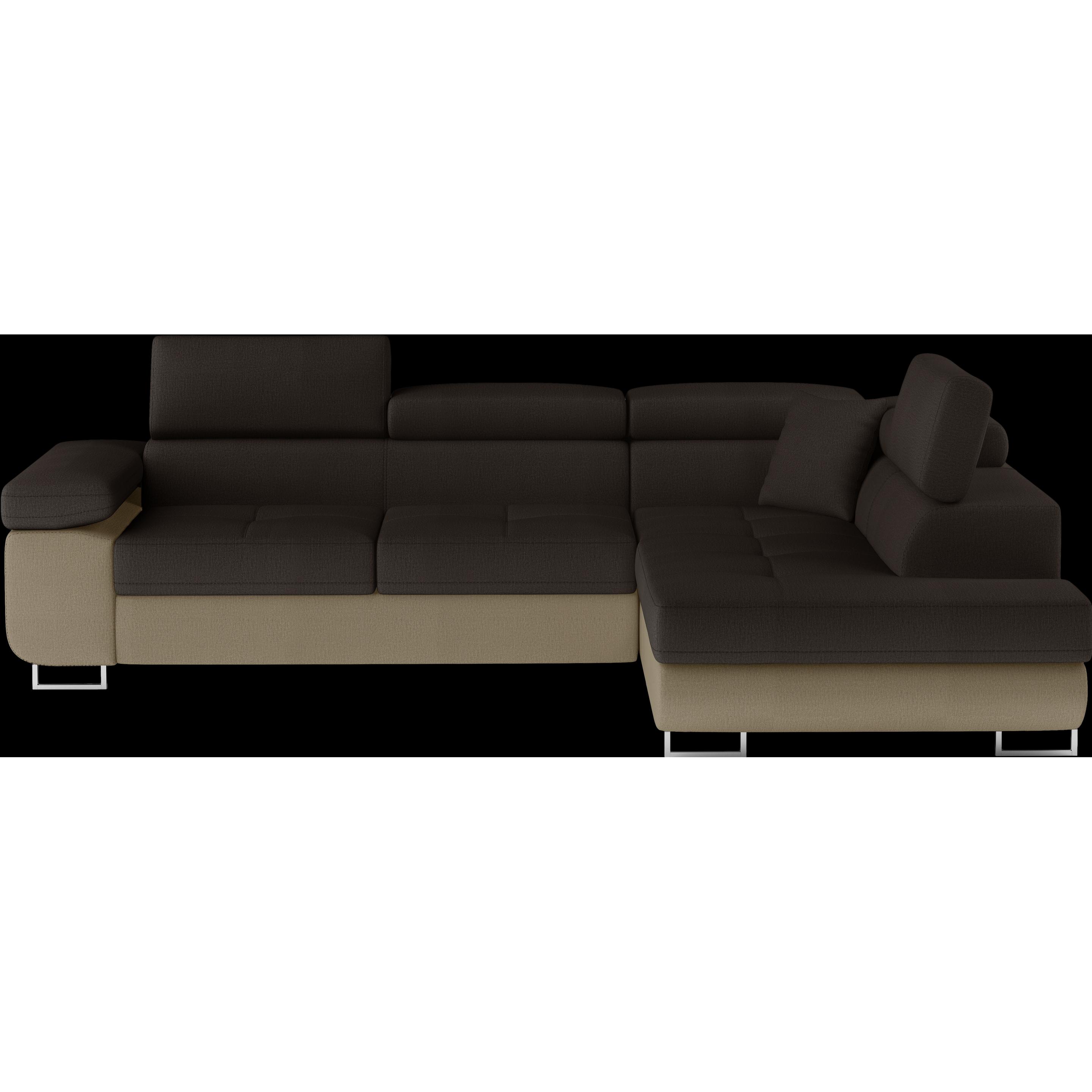 ELTAP, Sofa, Anton (Ecksofa, 4-Sitzer, Bettsofa)