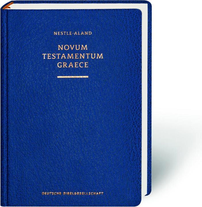 Produktbild Novum Testamentum Graece (Nestle-Aland) (Deutsch, 2012)
