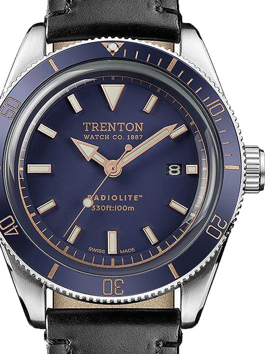 Ingersoll 1892 The Trenton (Fatto in Svizzera, Orologio da polso analogico, 40 mm)