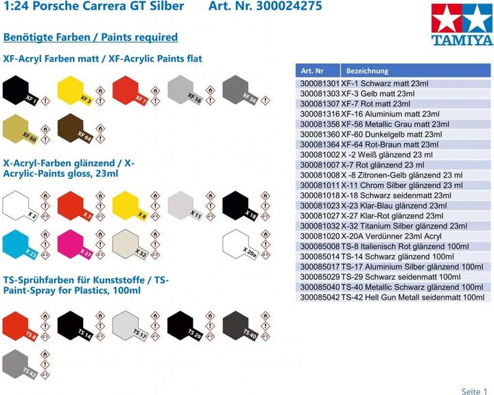Produktbild Tamiya Porsche Carrera GT