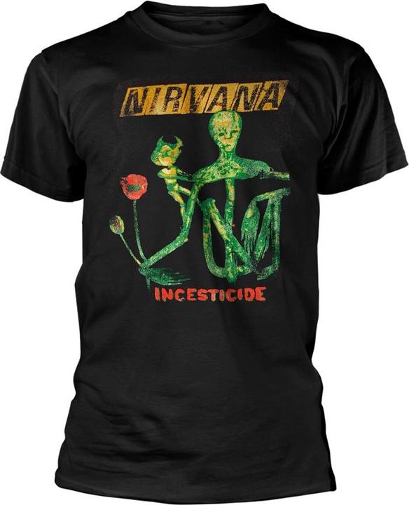 Produktbild Nirvana T Shirt Reformant Incesticide Band Logo Official Mens Black M (M)